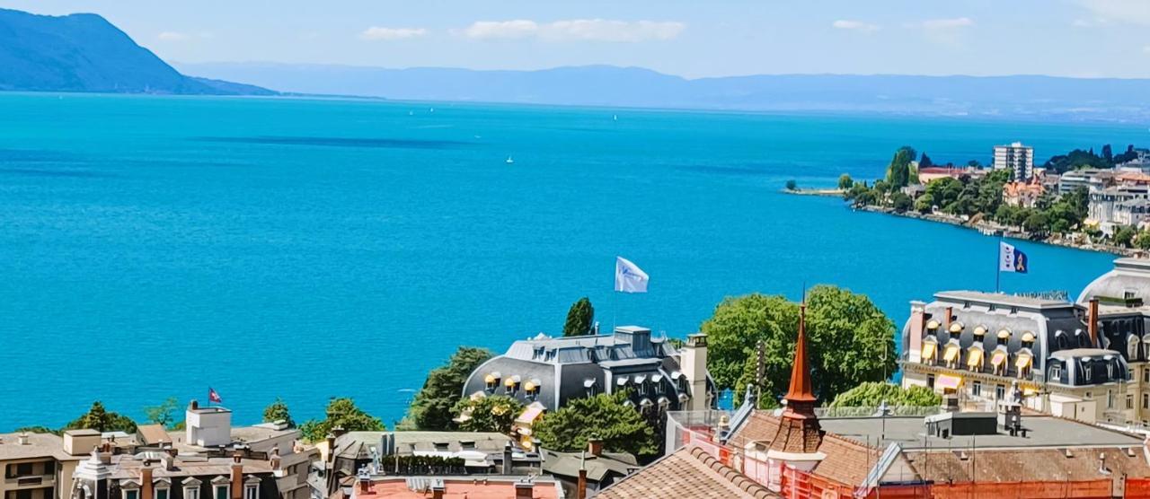La Plus Belle Vue Du Lac Leman Montreux Exterior photo